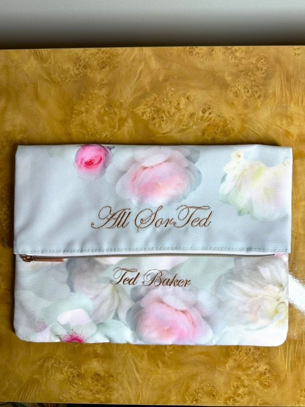 Ted Baker All SorTed Chelsea Floral Foldable Laundry Travel Bag Pouch